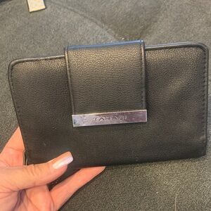 Tahari Black Leather Wallet